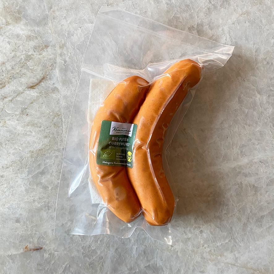 Bio Puten-Currywurst