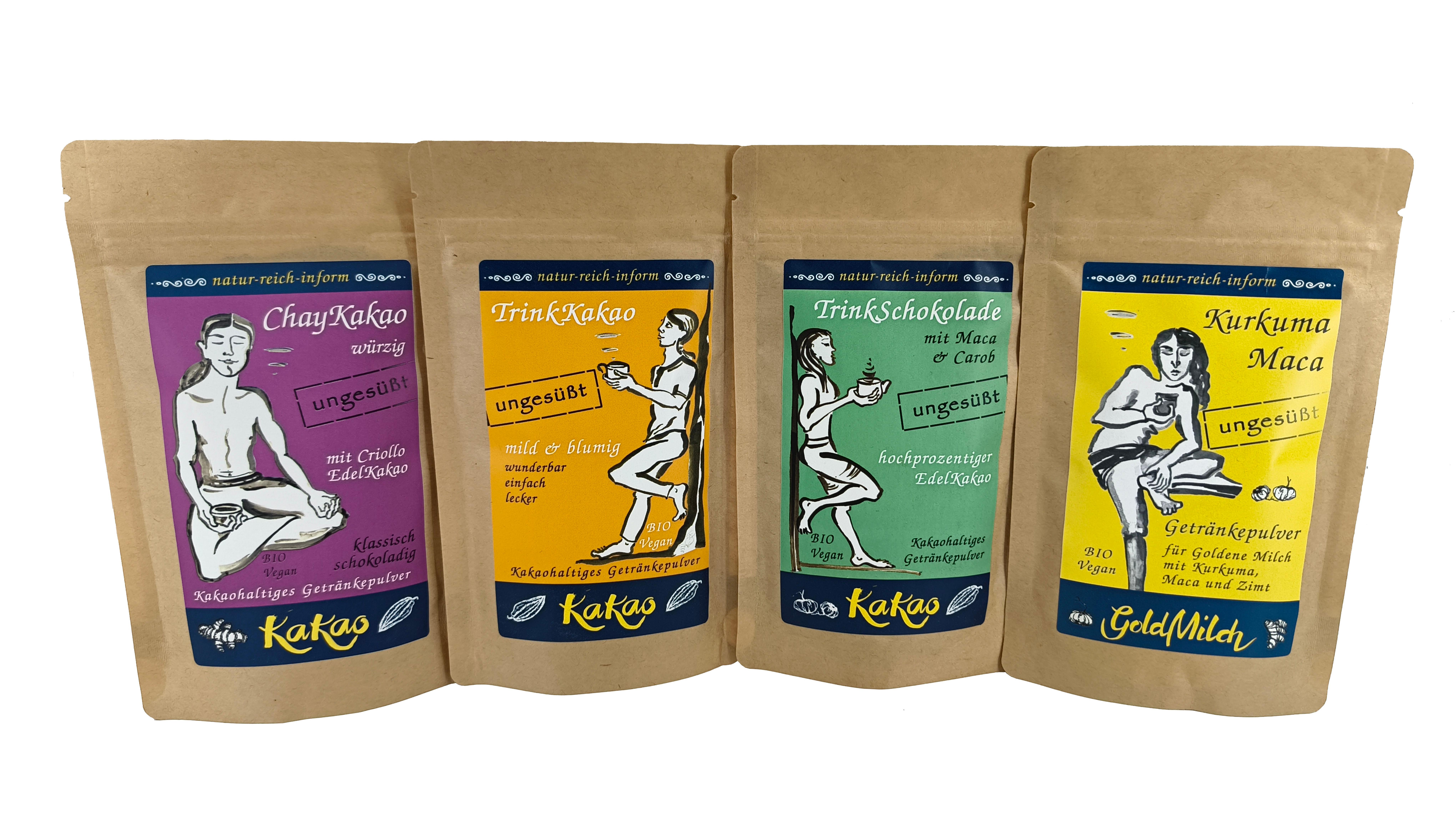 Kennlernpaket Getränke - ungesüßt° & koffeinfrei¹, BIO