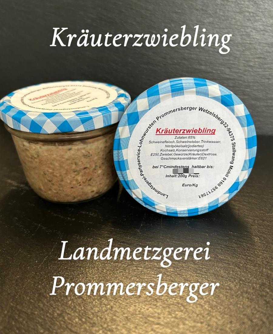Kräuterzwiebling 200g Glas
