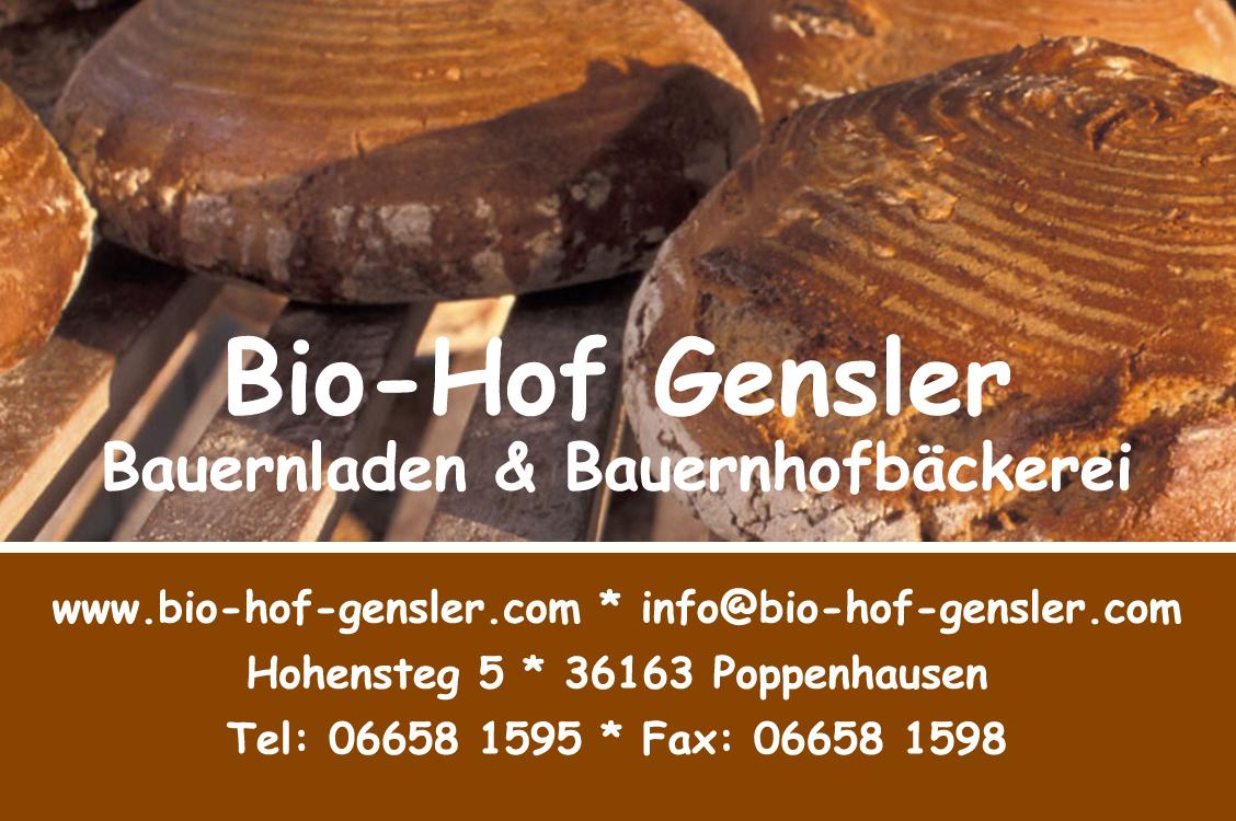 Bio Hof Gensler KG