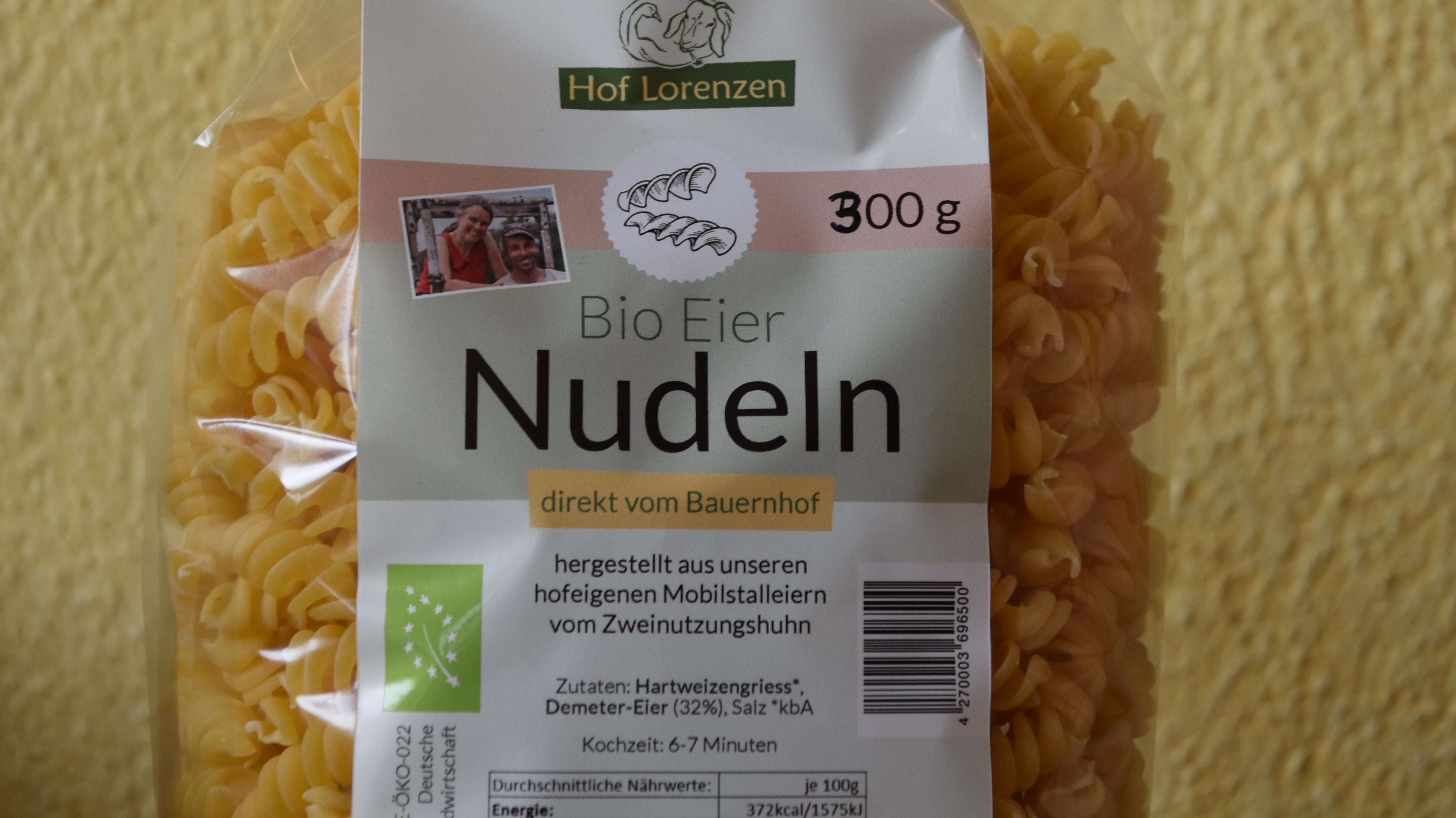Eier-Nudeln