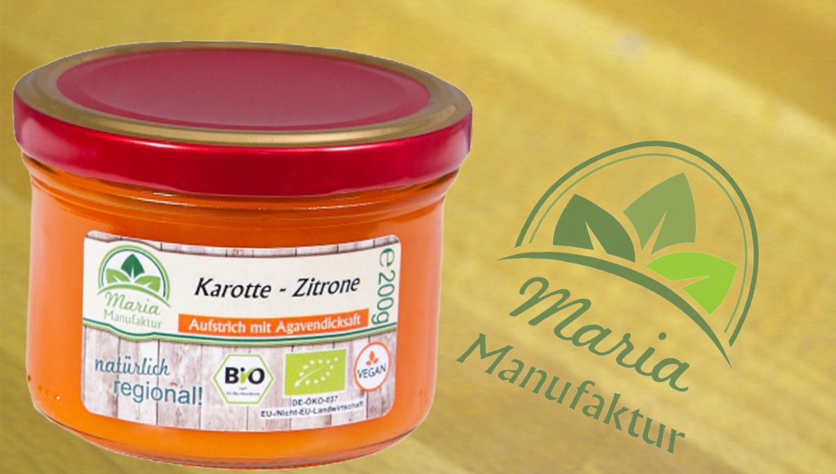 Fruchtaufstrich Karotte-Zitrone Fruchtaufstrich Karotte-Zitrone