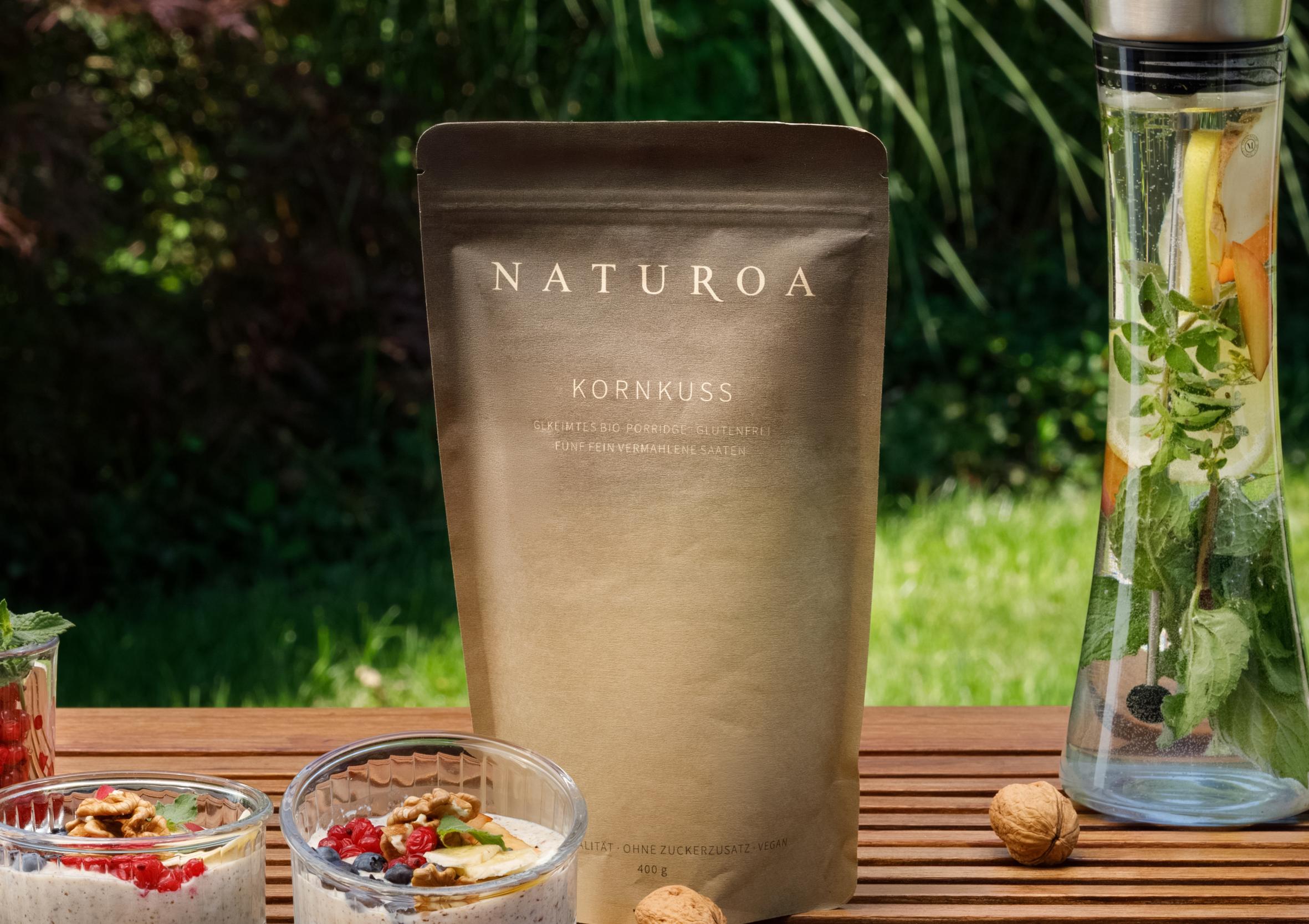 KORNKUSS gekeimtes Porridge • Bio • Glutenfrei