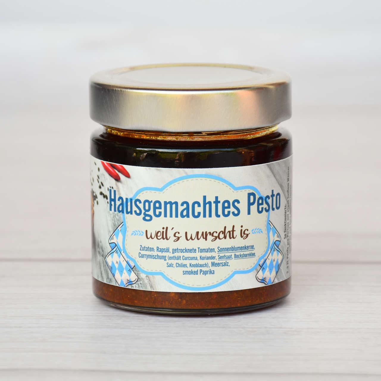 Pesto "weil's wurscht is"