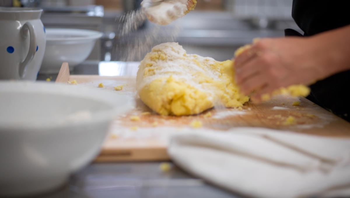 Haugemachte Gnocci mit Gemüse Haugemachte Gnocci mit Gemüse