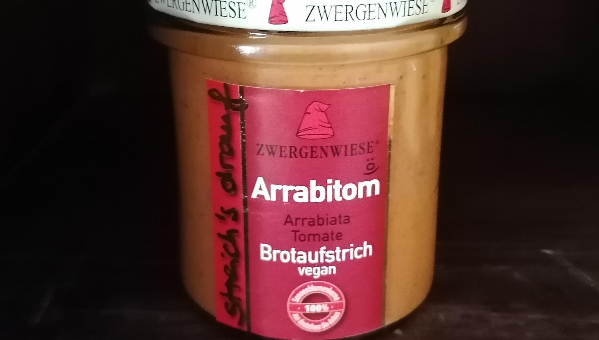 Aufstrich Zwergenwiese: Streich´s drauf - Arrabitom / Arrabiata und Tomate