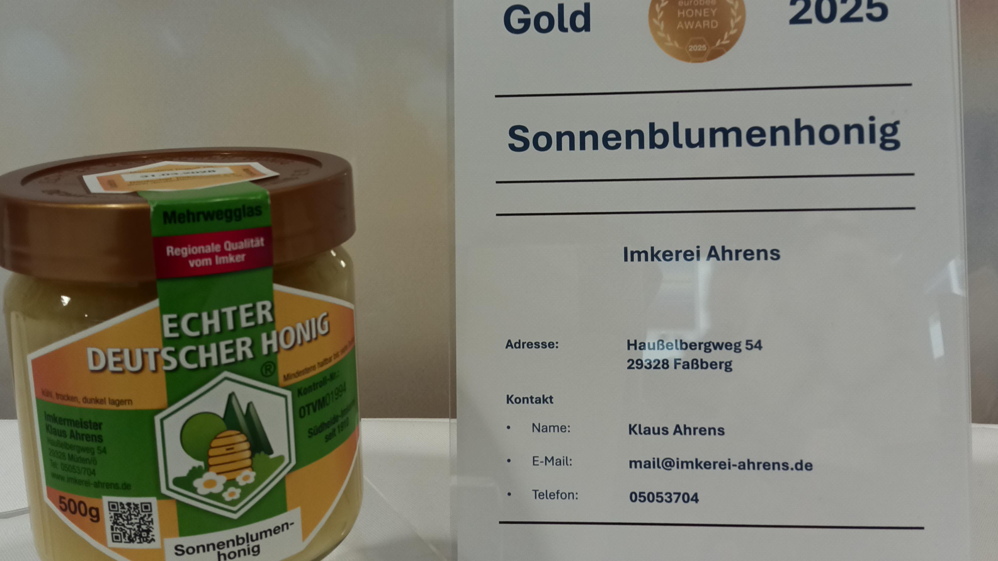 Imkerei Ahrens Deutscher Honig