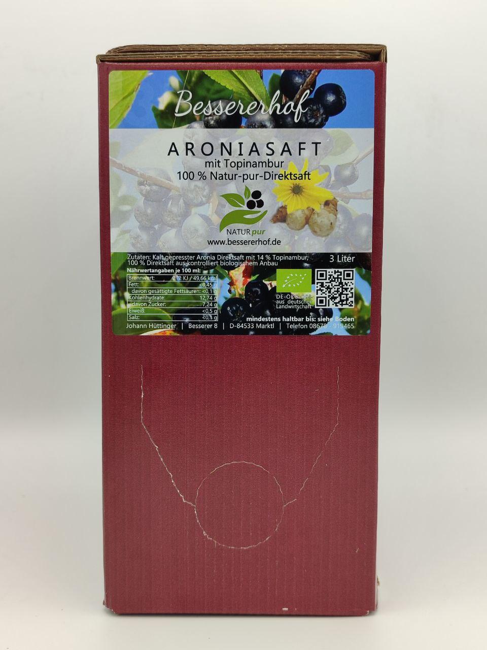 Aronia Topinambur Saft 3l