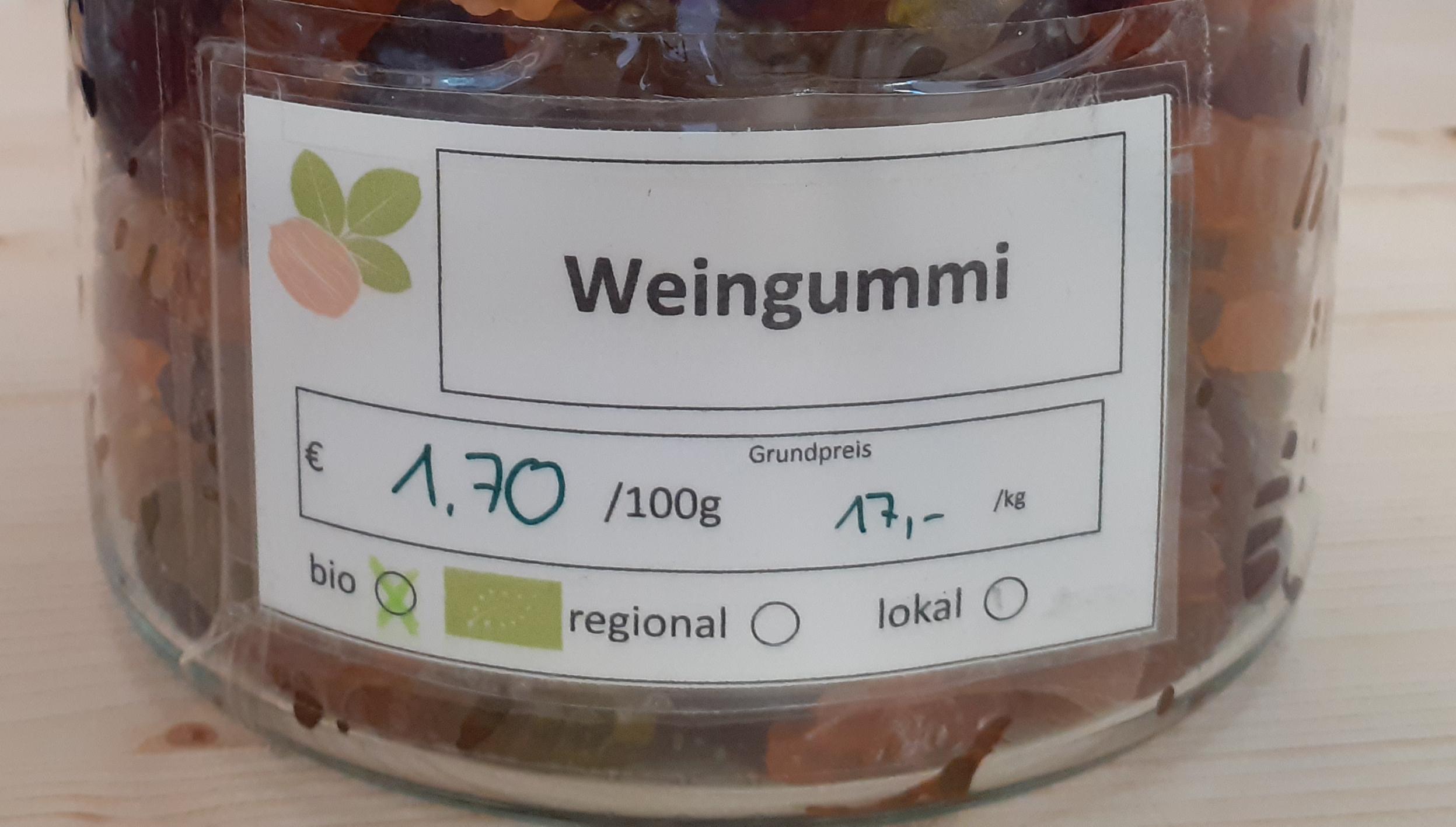 Weingummi