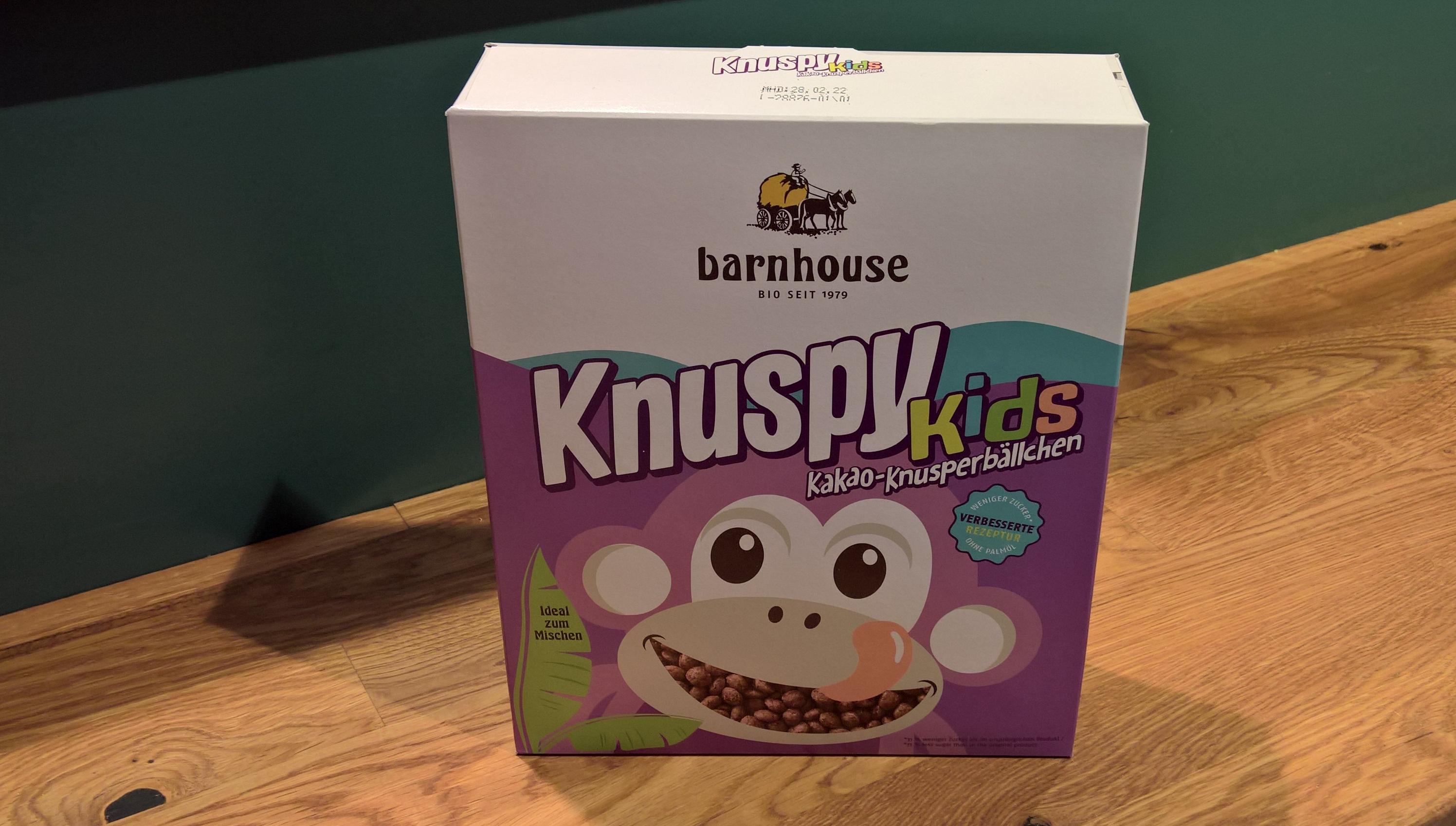 Knuspy Kids Reis Kakao