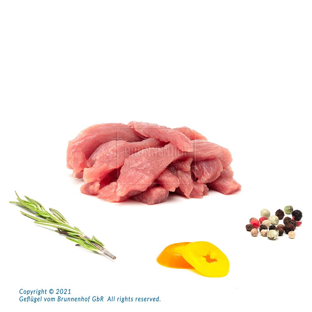 Putengeschnetzeltes aus der Keule