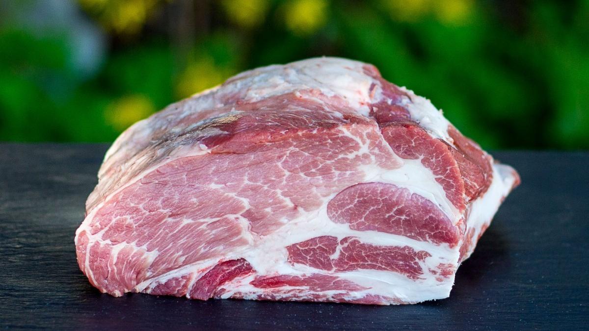 Schweinekamm Steak vom Durocschwein, Wet Aged