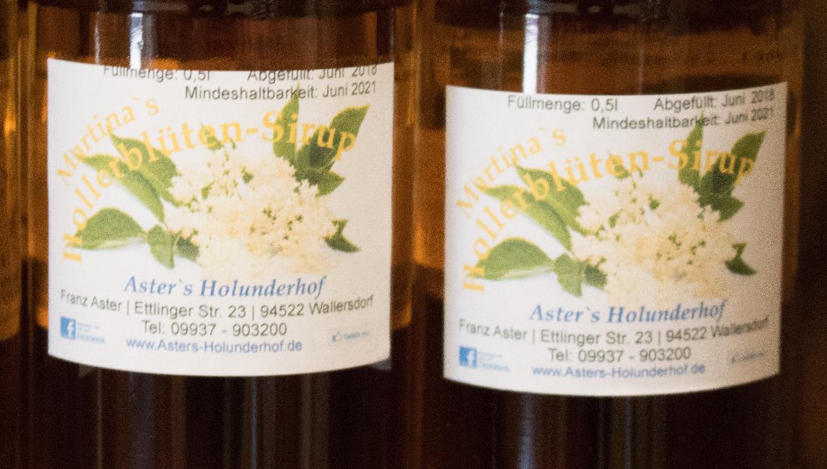 Holunderblütensirup Holunderblütensirup