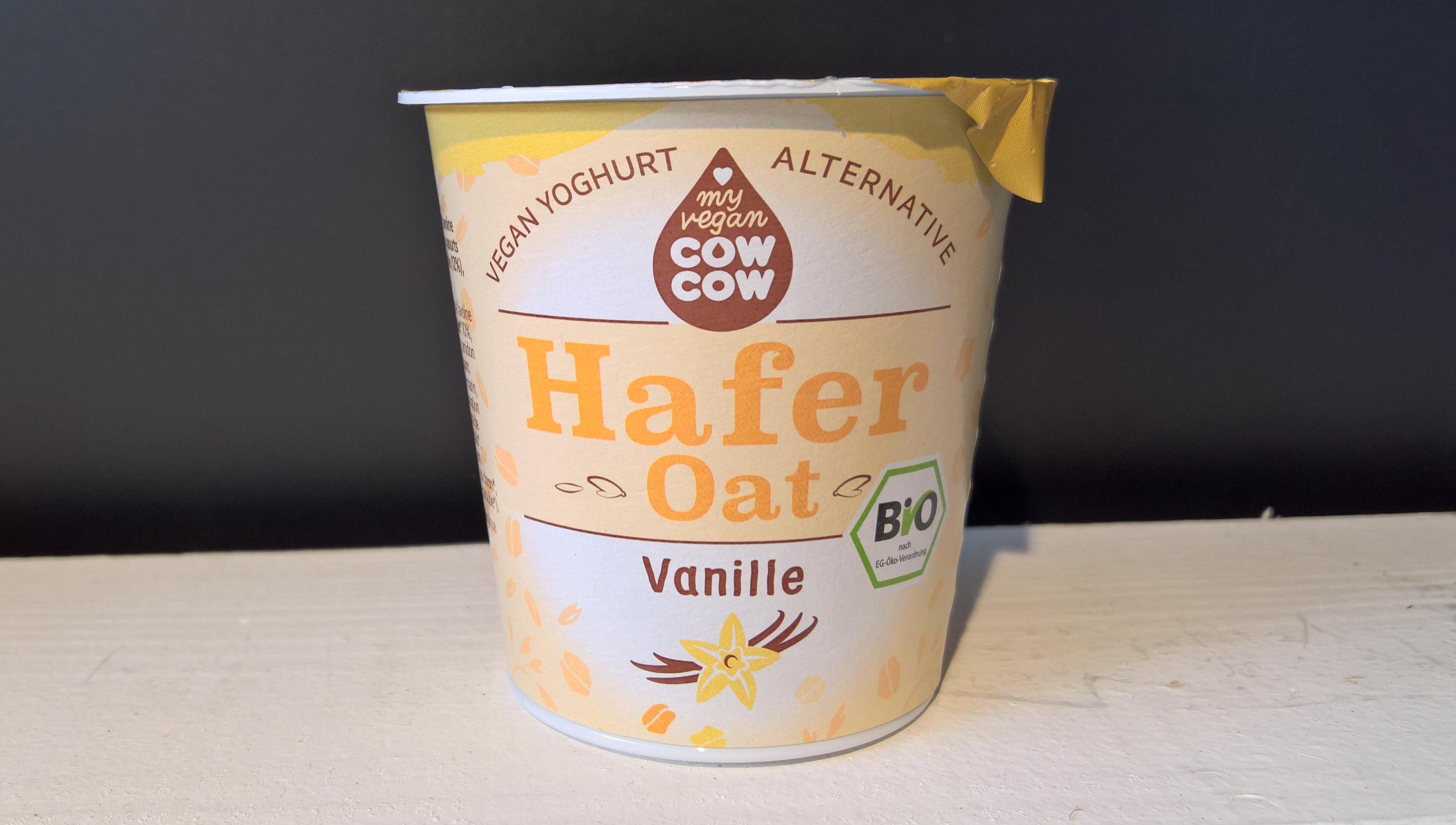 Joghurt Alternative Hafer Vanille