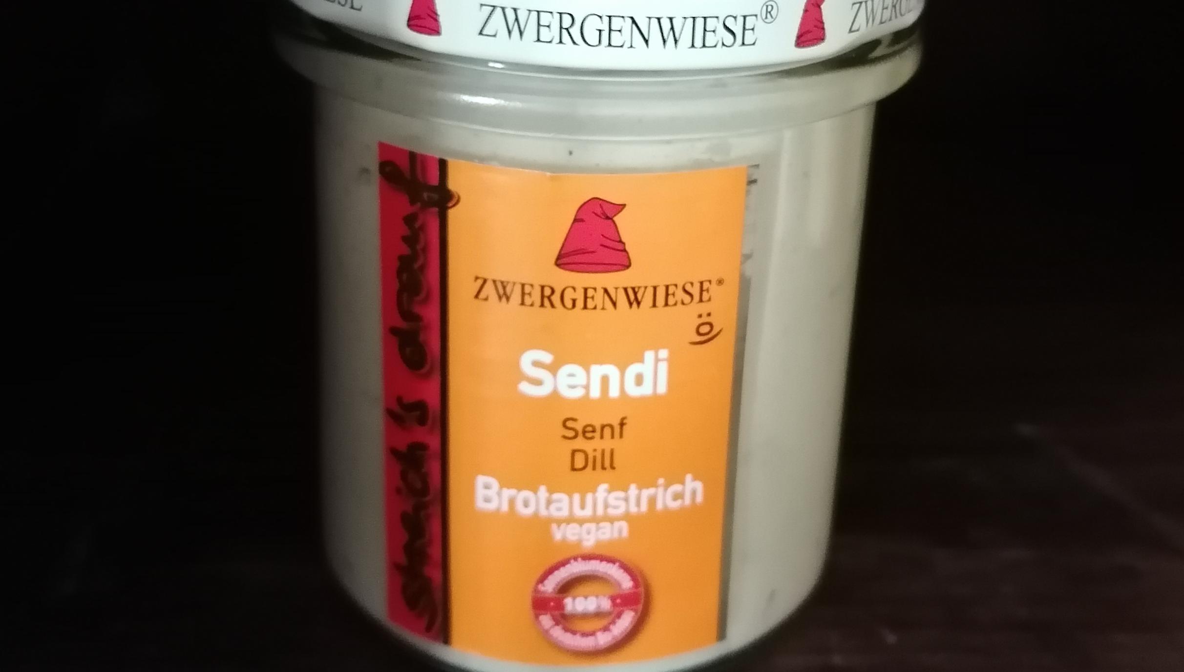 Aufstrich Zwergenwiese: Streich´s drauf - Sendi / Senf und Dill