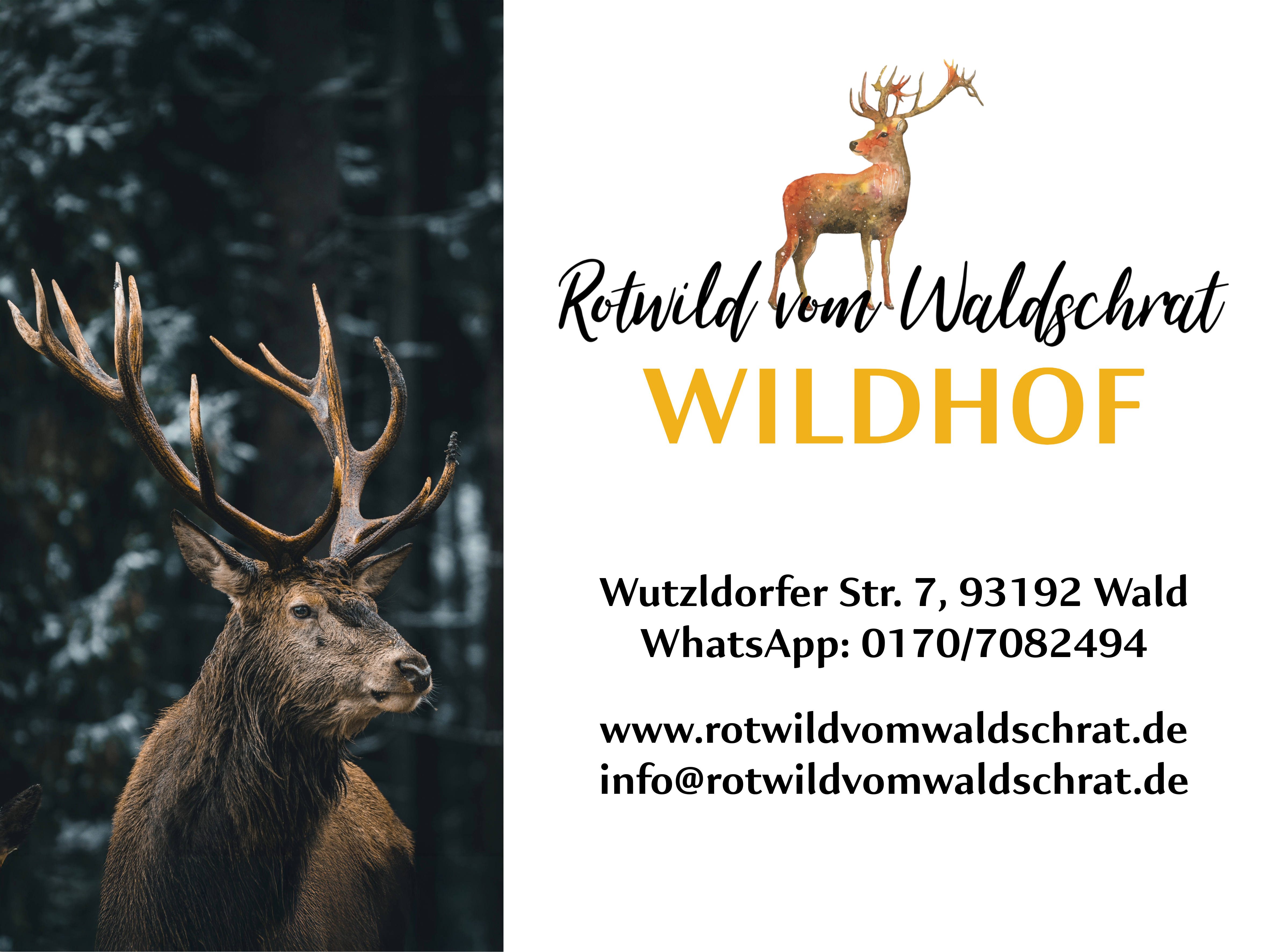 Wildhof "Rotwild vom Waldschrat"