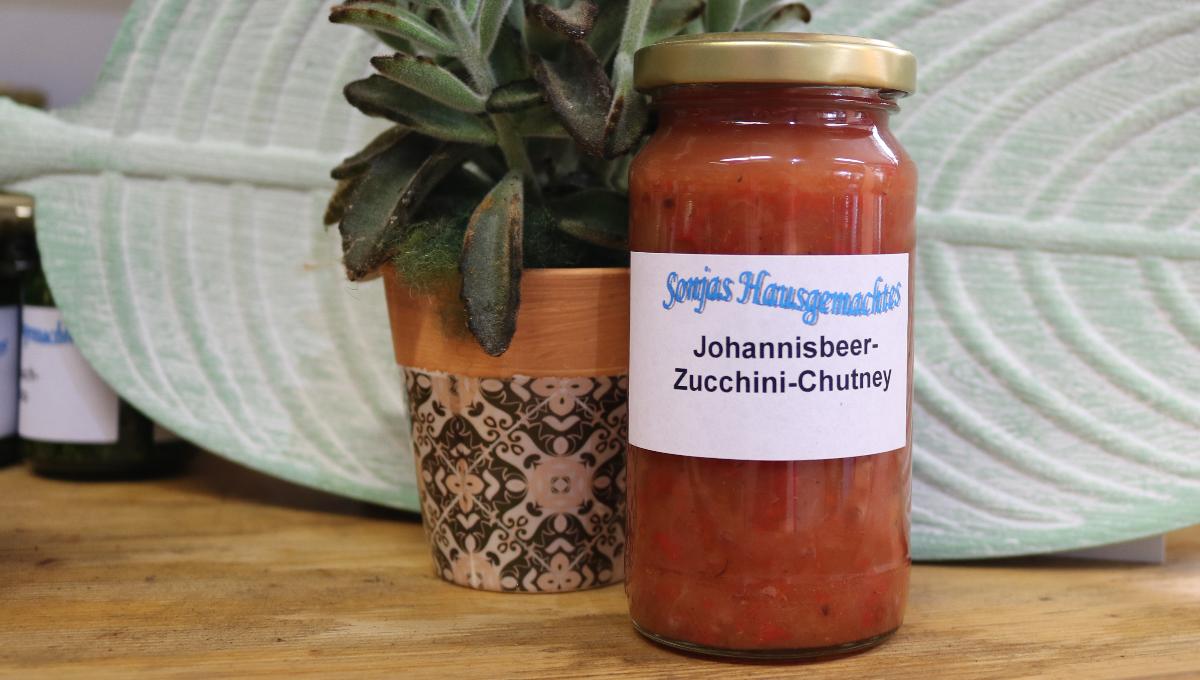 Johannisbeer-Zucchini-Chutney Johannisbeer-Zucchini-Chutney