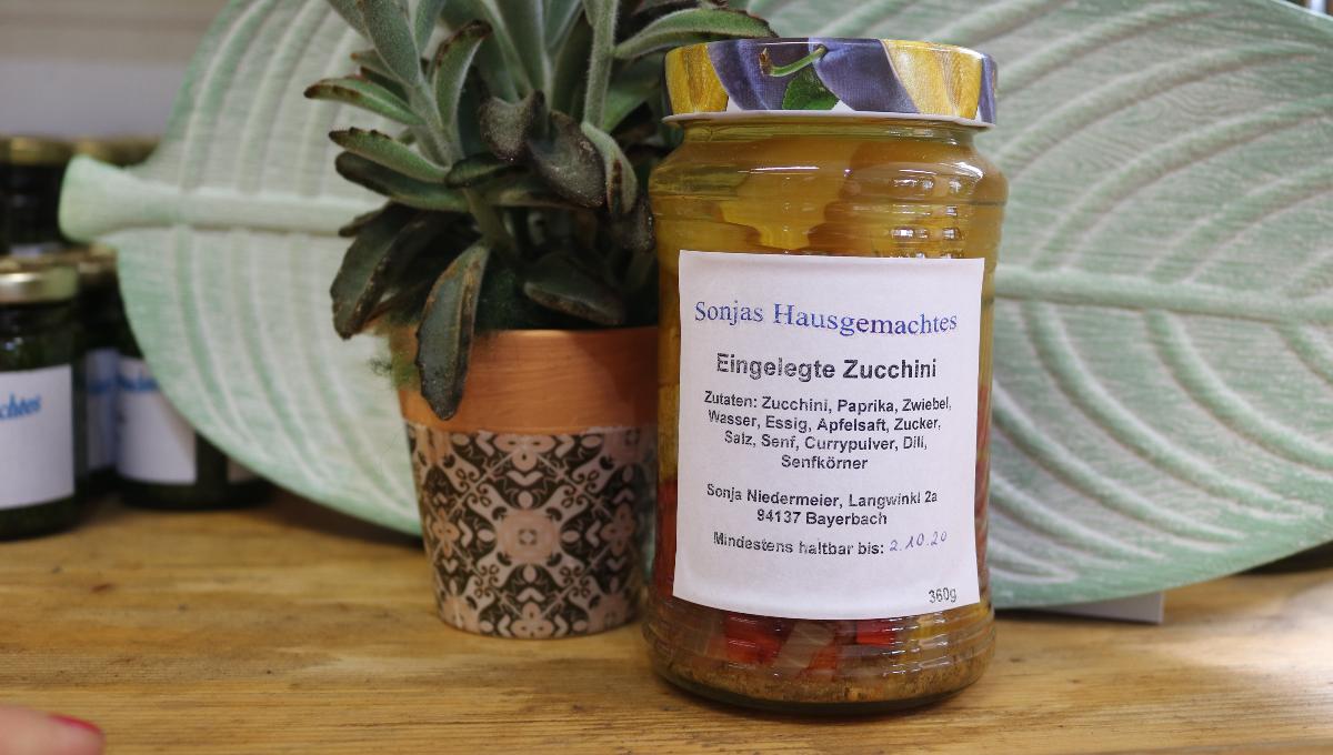 Eingelegte Zucchini Eingelegte Zucchini