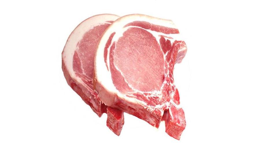 Schweinekotelett mit Speck
