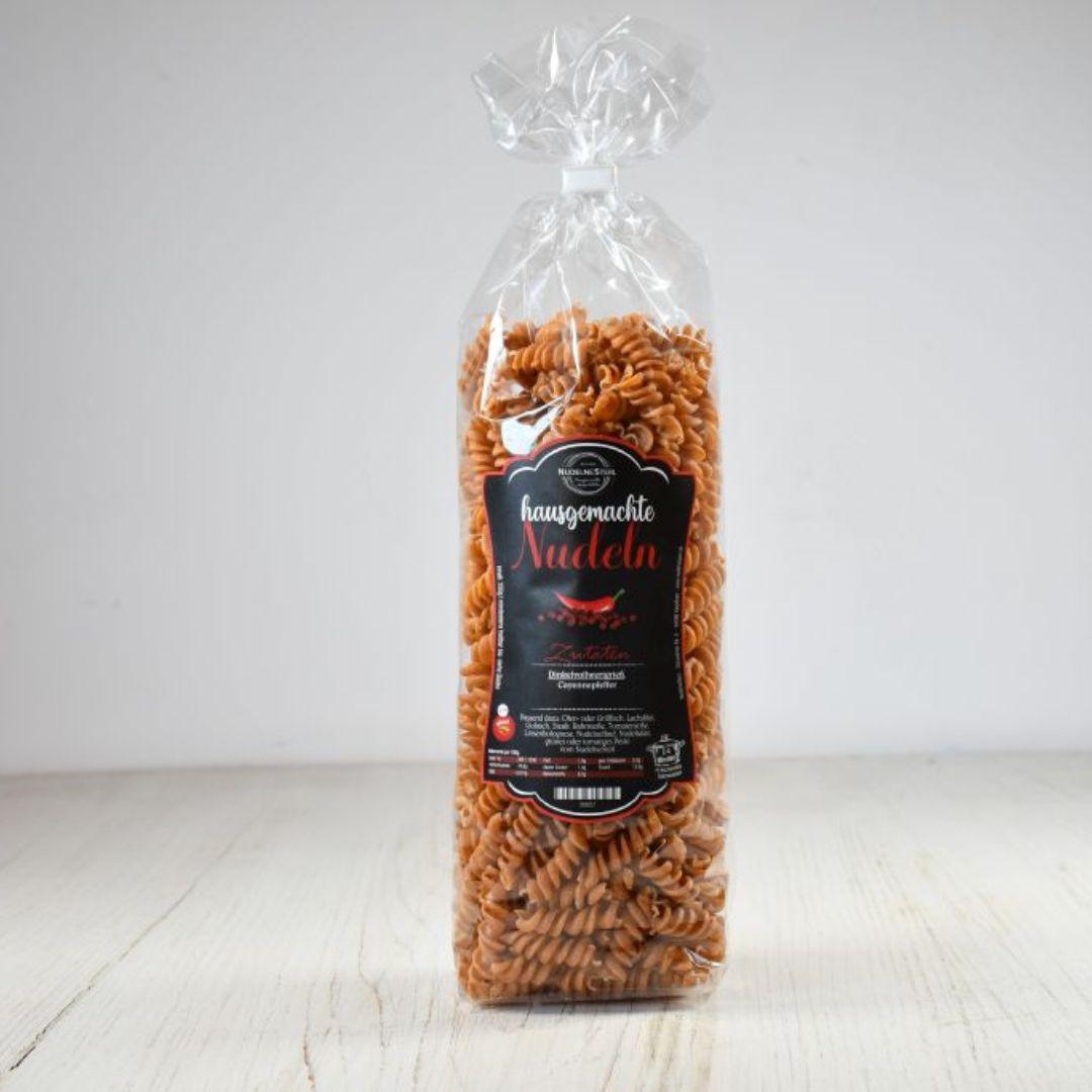 Dinkelvollwert-Cayenne-Nudel