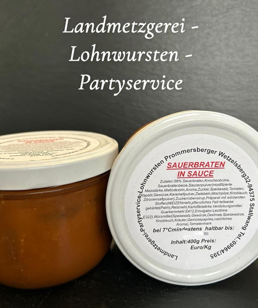 Sauerbraten in Sauce 400g Glas