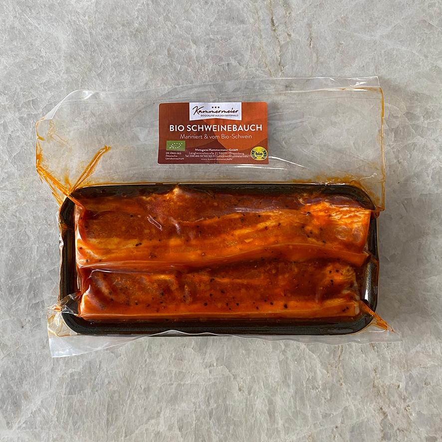 Bio Schweine-Wammerl mariniert