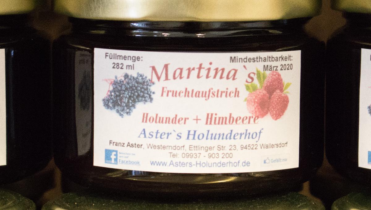 Fruchtaufstrich Holunder & Himbeere Fruchtaufstrich Holunder & Himbeere