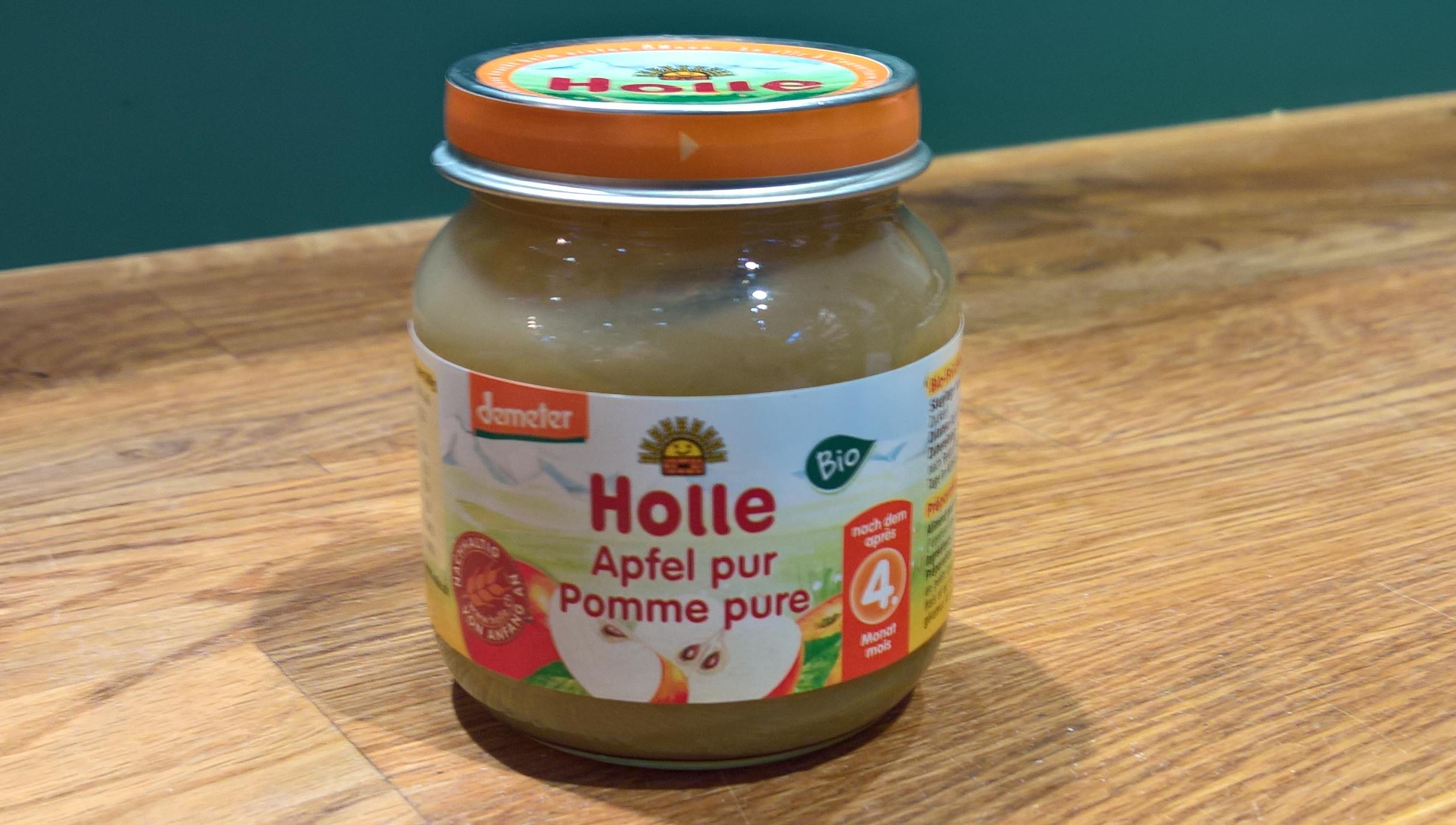 Apfel pur 125g - Holle