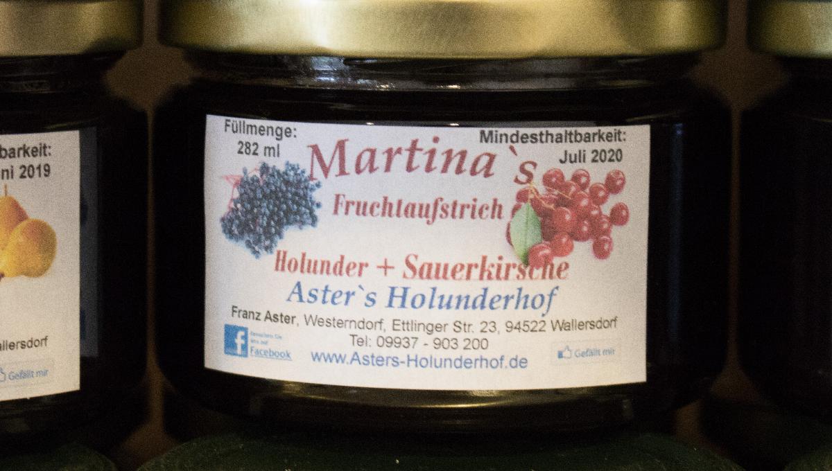 Fruchtaufstrich Holunder & Sauerkirsche Fruchtaufstrich Holunder & Sauerkirsche