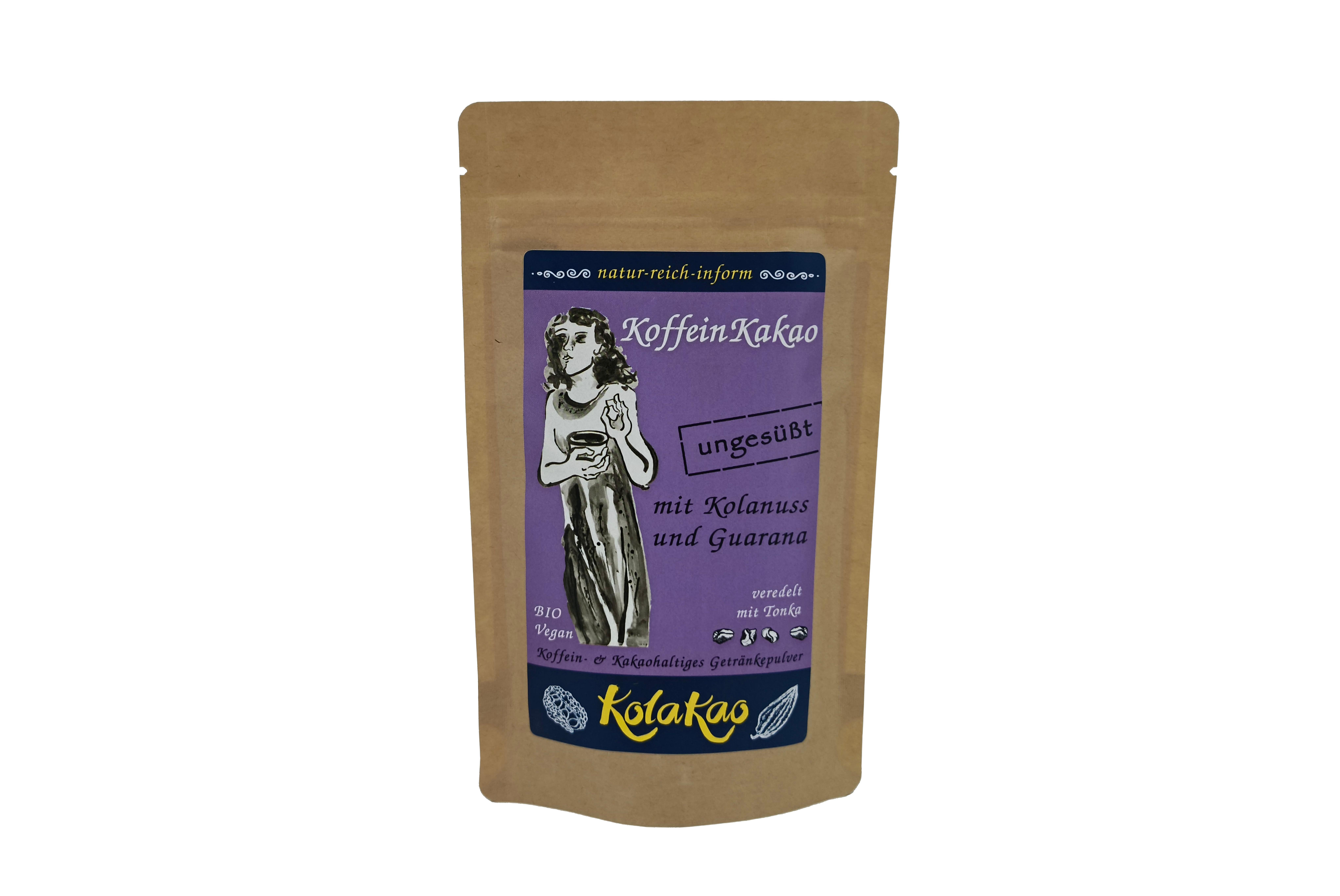 KoffeinKakao mit Kolanuss und Guarana, ungesüßt°