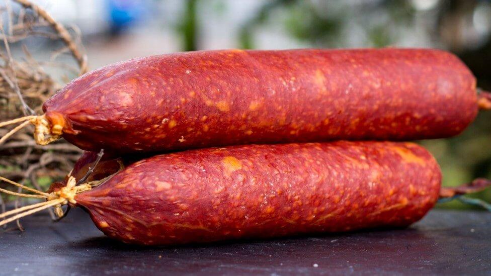 Salami mit 40% Lammfleisch