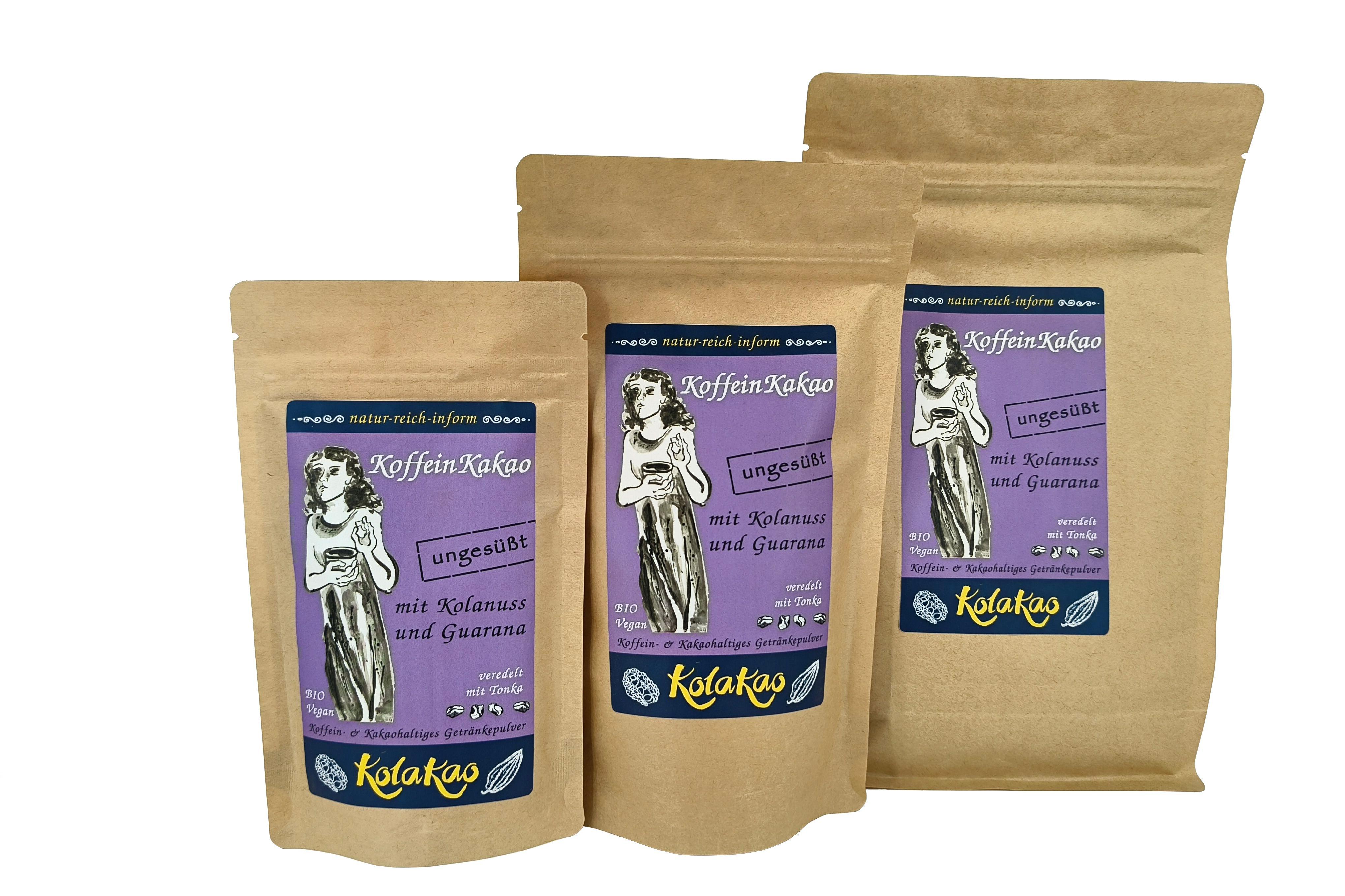 KoffeinKakao mit Kolanuss und Guarana, ungesüßt°