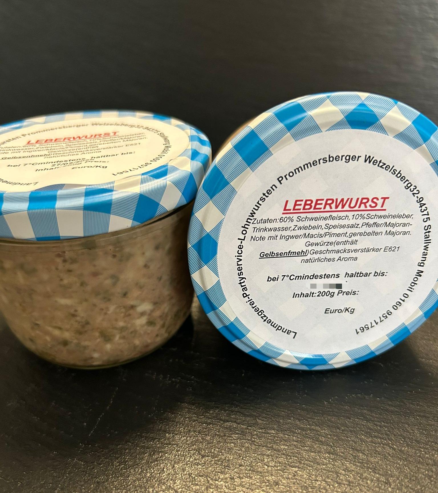 Gutshofleberwurst 200g Glas