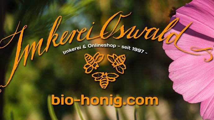 Blütenhonig mit Löwenzahn-Blüte 500g, Öko-Bienenhaltung, ein Erzeugnis der Naturschutzwiese | Imkerei Oswald