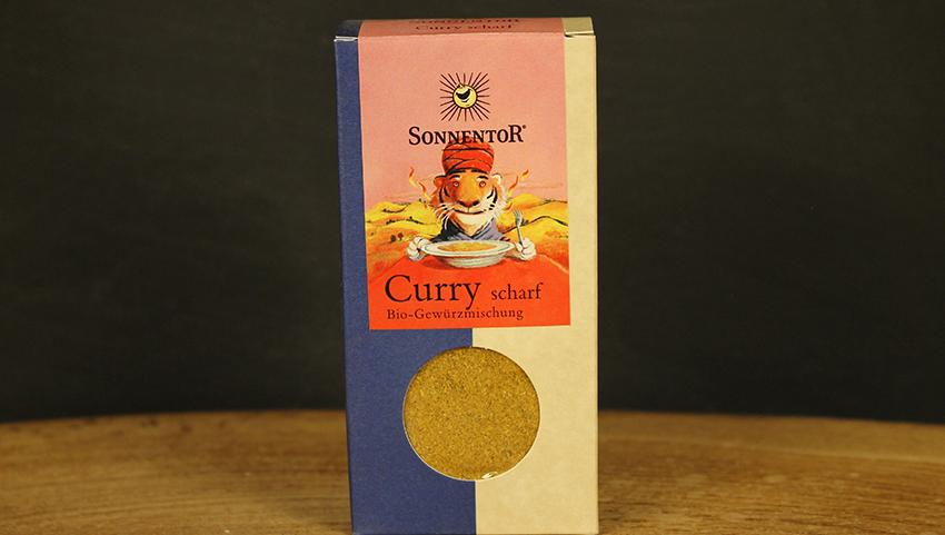 Curry scharf, Sonnentor 50g