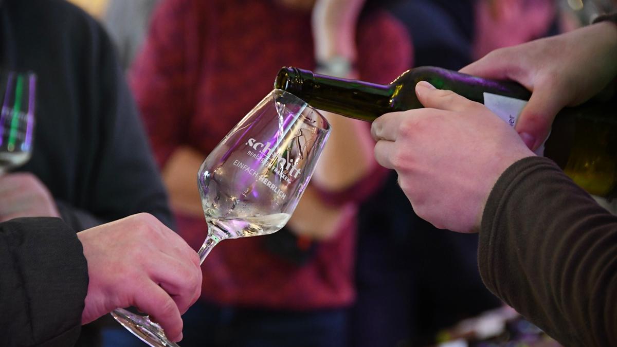 Frühlings-Weinverkostung