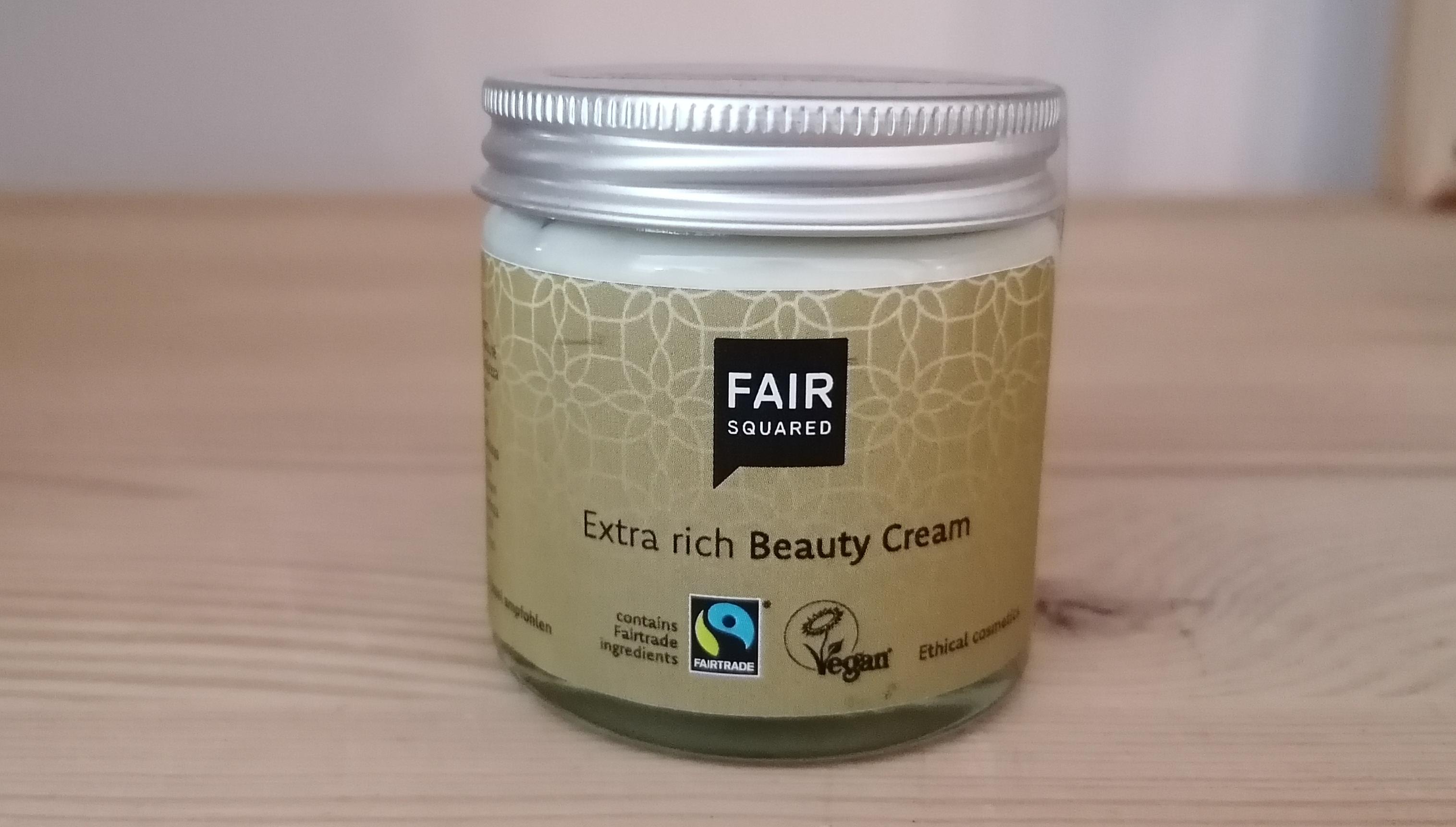 Fair Squared - Beauty Cream, extra rich