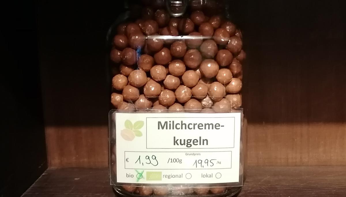 Milchcreme-Kugeln | Bananeira | Erlangen | Regiothek