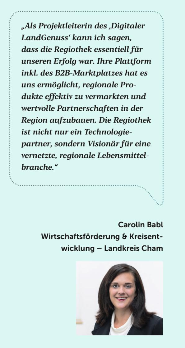 Carolin Babl Referenz Landkreis Cham