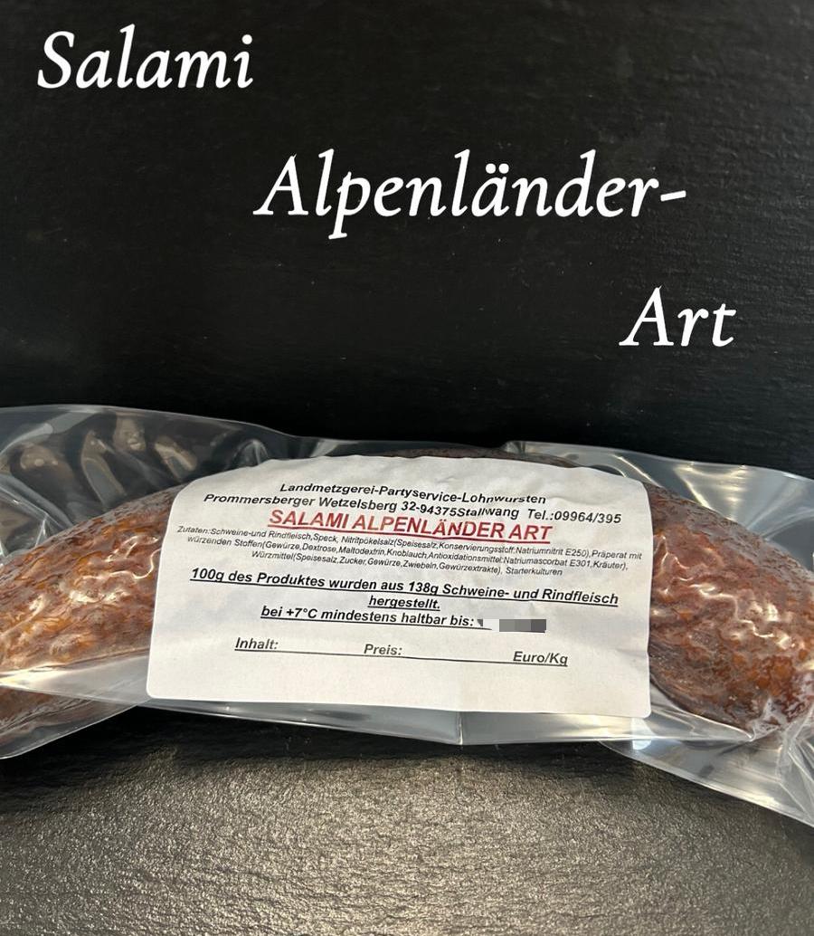 Alpenländer Salami