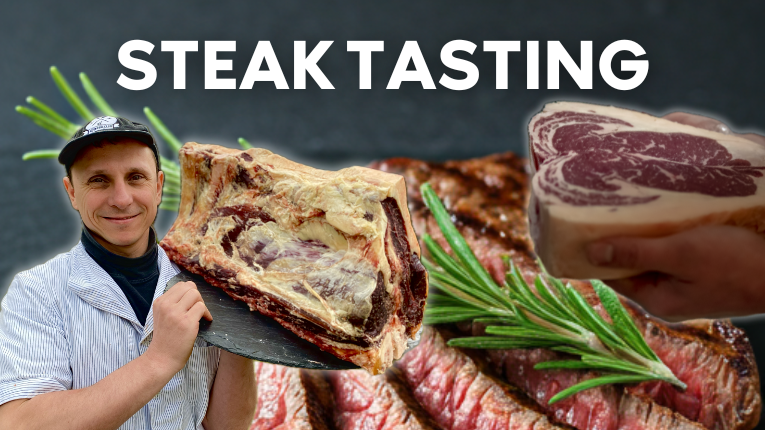 Steak-Tasting Special, Wagyu und Angus