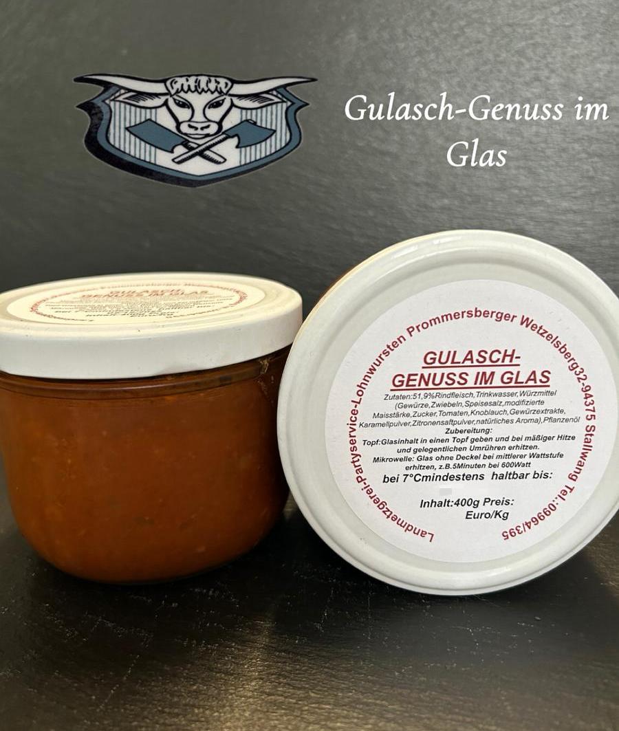 Gulaschsuppe 400g Glas