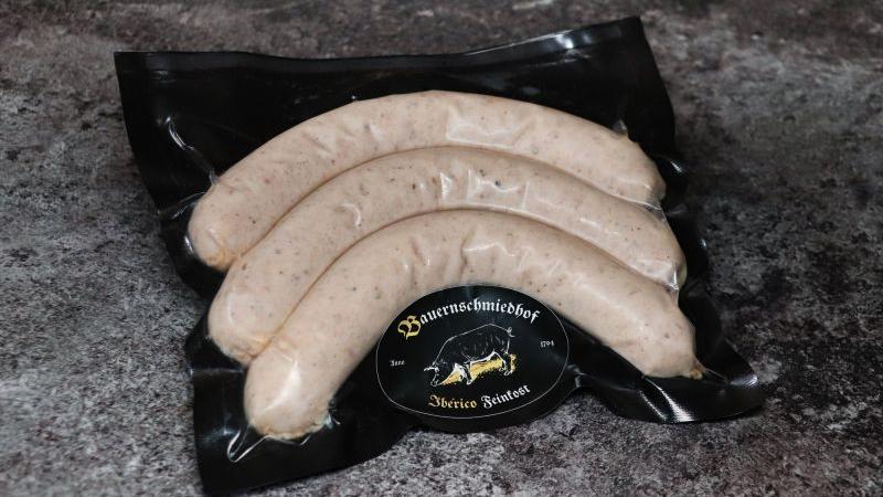 Ibérico Bratwurst nach fränkischer Art