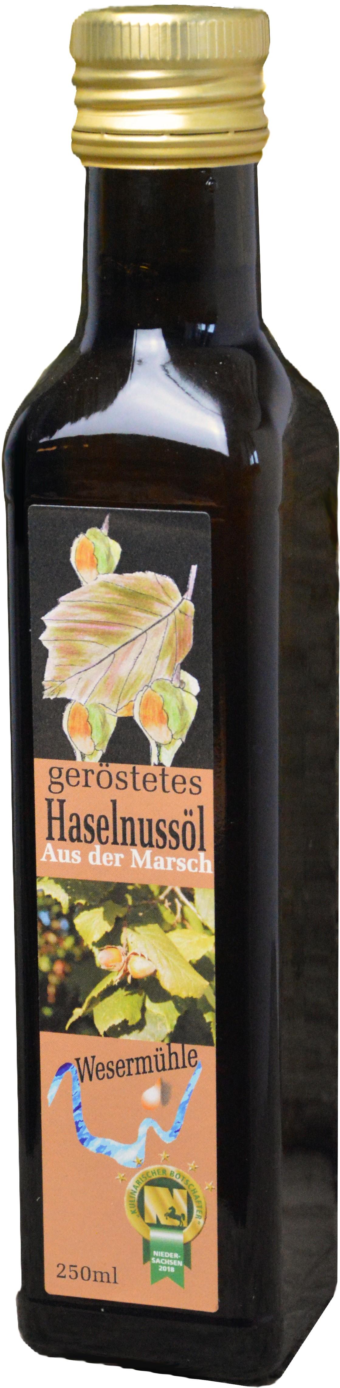 Haselnussöl geröstet Bio