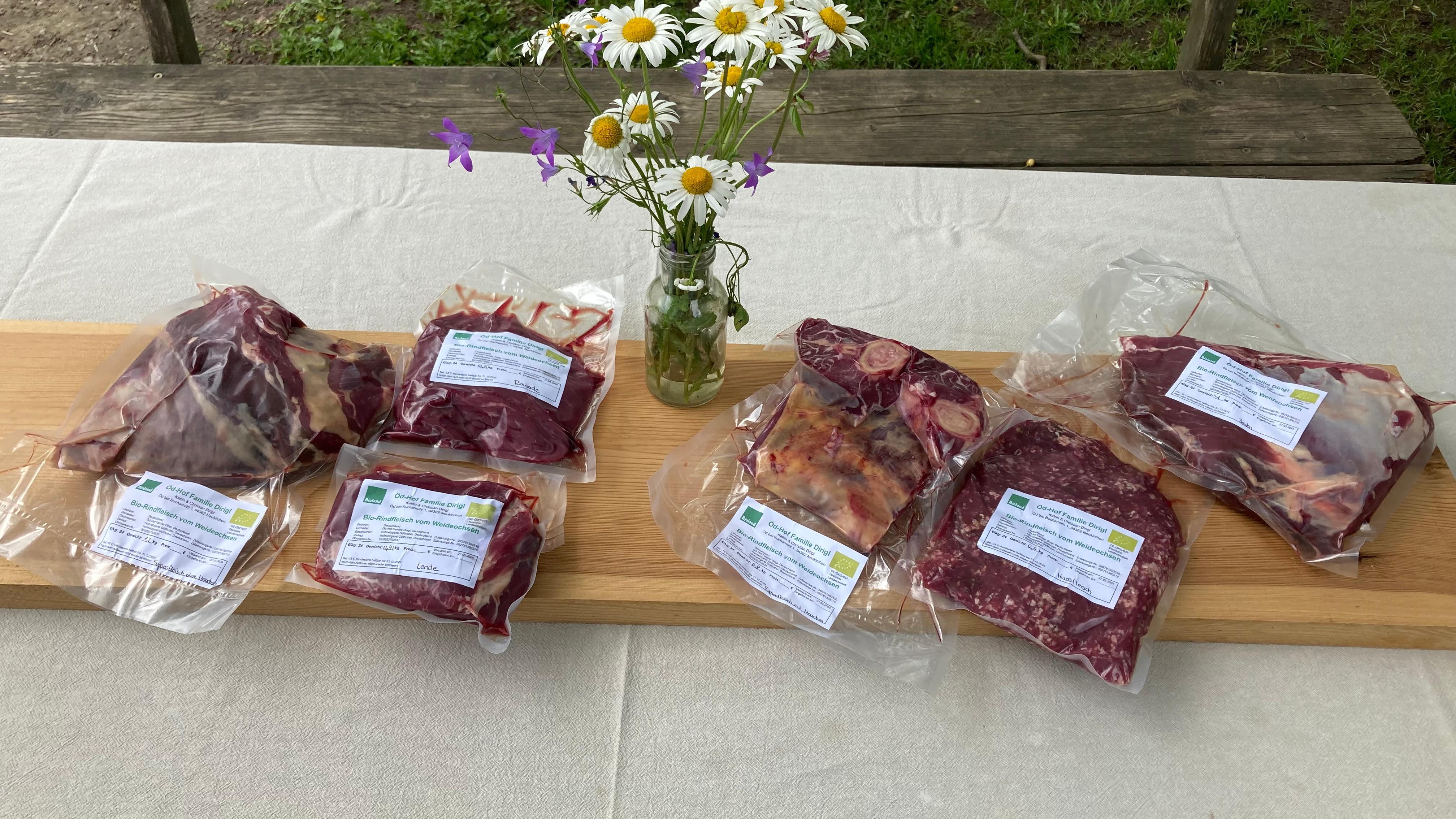 Bio-Rindfleisch Mischpaket