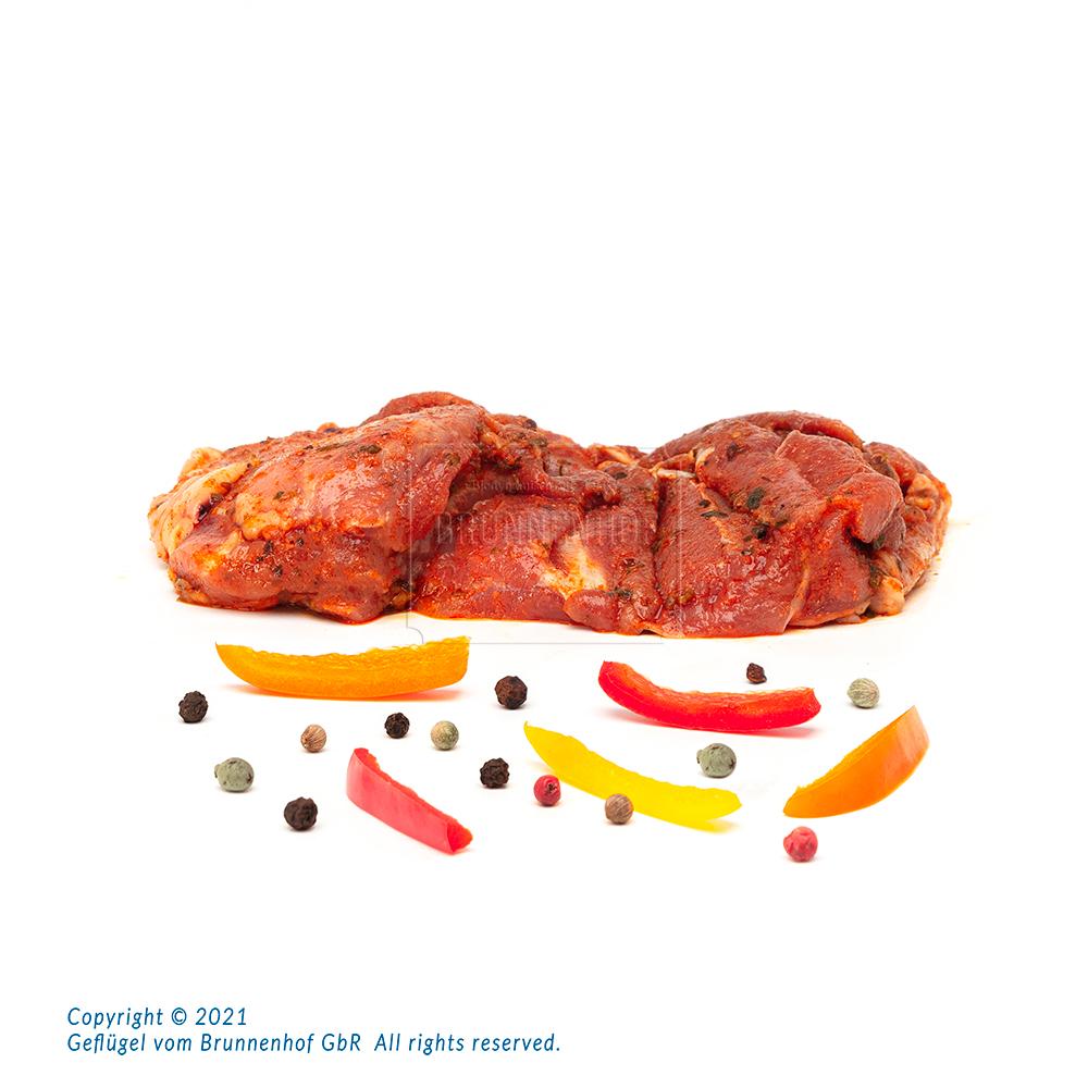 Landgockel Hüftsteak, mariniert