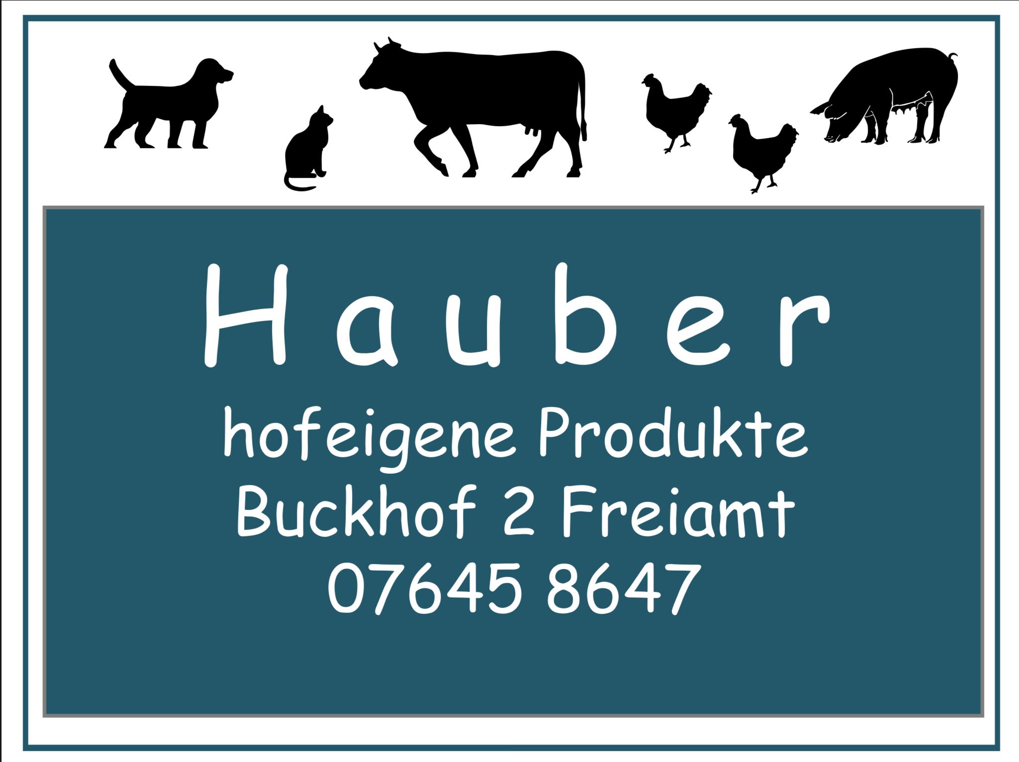 Hauber Hofeigene Produkte