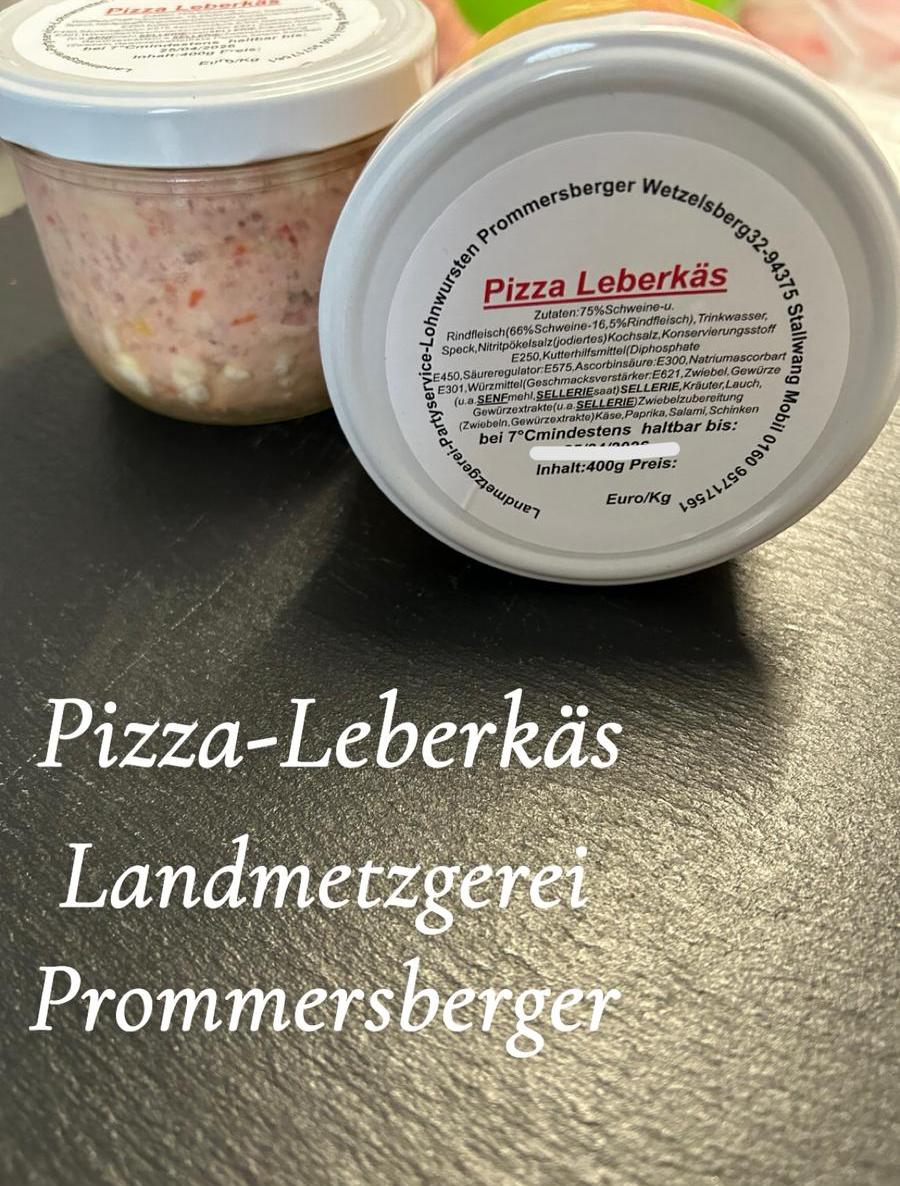 Pizza-Leberkäs 400g Glas