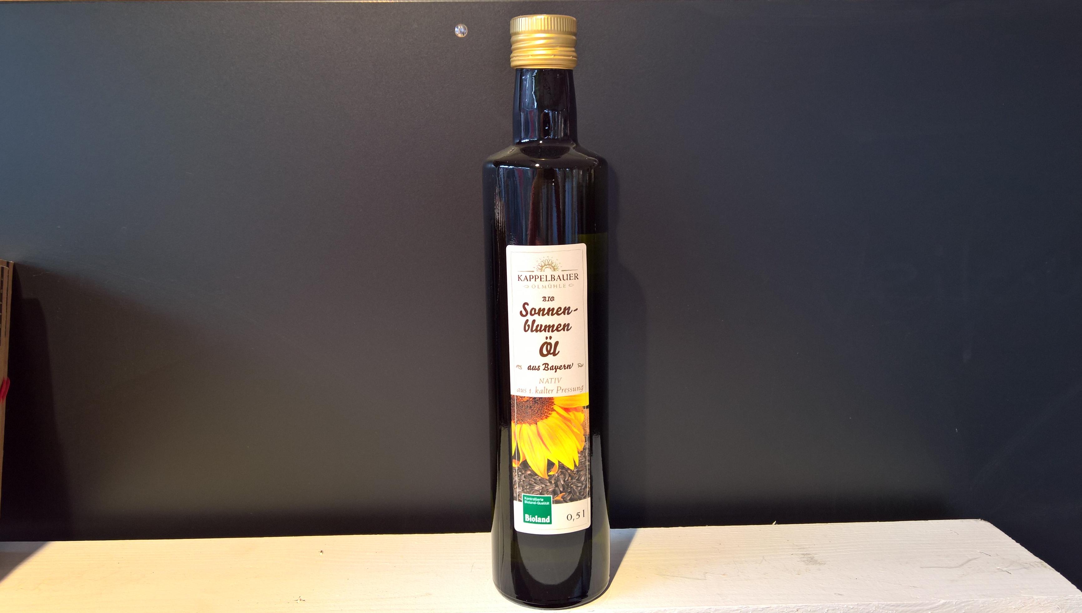 Sonnenblumenöl Kappelbauer 500 ml