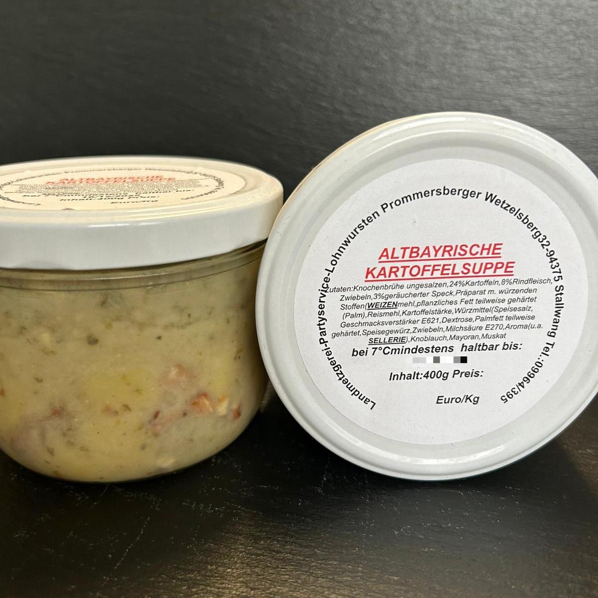 Altbayerische Kartoffelsuppe
